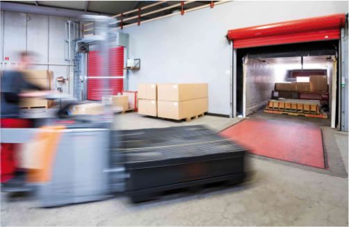 Durchdachte Logistikprozesse